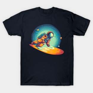 Exploring the Cosmos - Astronaut Space Exploration T-Shirt